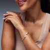 Thumbnail Image 2 of 2 CT. T.W. Multi-Shape Certified Lab-Grown Diamond Bangle in 10K White Gold (F/VS2)