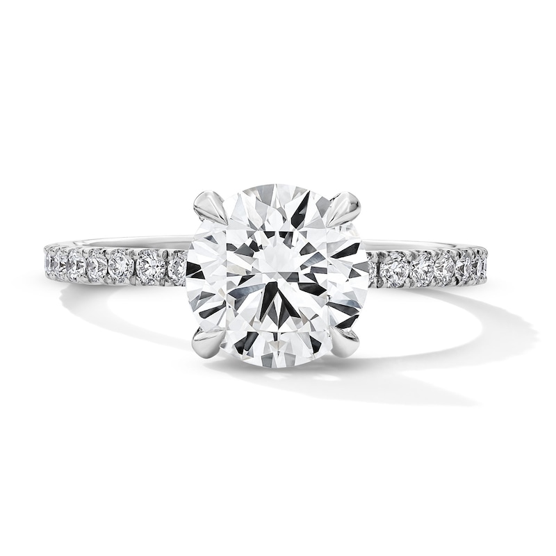 Main Image 1 of 2-1/2 CT. T.W. Certified Lab-Grown Diamond Engagement Ring in Platinum (D/IF)