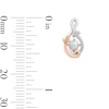 Thumbnail Image 8 of Enchanted Disney Rapunzel Lab-Created Opal Necklace and Earrings Set in Sterling Silver with 14K Rose Gold Plate