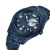 Thumbnail Image 2 of Men's JBW Reserve Jet Setter GMT 1/8 CT.T.W. Diamond Blue IP Watch with Blue Dial (Model: R6370E)
