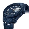 Thumbnail Image 4 of Men's JBW Reserve Jet Setter GMT 1/8 CT.T.W. Diamond Blue IP Watch with Blue Dial (Model: R6370E)