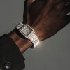 Thumbnail Image 7 of Ladies' JBW Reserve Cristal 1/20 CT.T.W. Diamond Stainless Steel Watch with Silver-Tone Dial (Model: R6386B)
