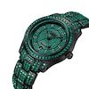 Thumbnail Image 2 of Men's JBW Reserve Jet Setter GMT 1/8 CT.T.W. Diamond Black IP Watch with Black Dial (Model: R6393C)
