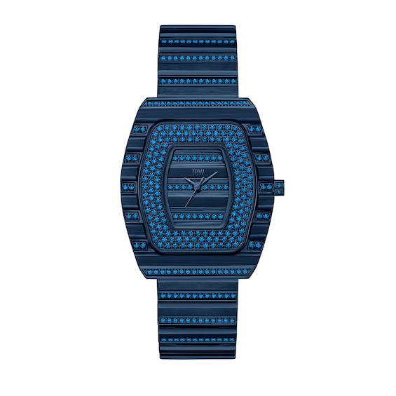 Men's JBW Reserve Atlas Blue IP Watch with Blue Dial (Model: R6404A)