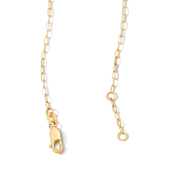 Pink Tourmaline and 1/10 CT. T.w. Lab-Grown Diamond Scatter Pendant in 10K Gold (F/Vs2)