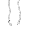 Thumbnail Image 3 of 4.8mm Diamond-Cut Mariner Chain Necklace in Solid Sterling Silver - 22”