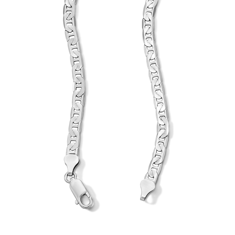 Main Image 3 of 4.8mm Diamond-Cut Mariner Chain Necklace in Solid Sterling Silver - 22”