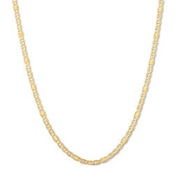 2.6mm Valentino Chain Necklace in Solid 10K Gold