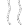 Thumbnail Image 3 of 6.6mm Diamond-Cut Figaro Chain Necklace in Solid Sterling Silver - 22”