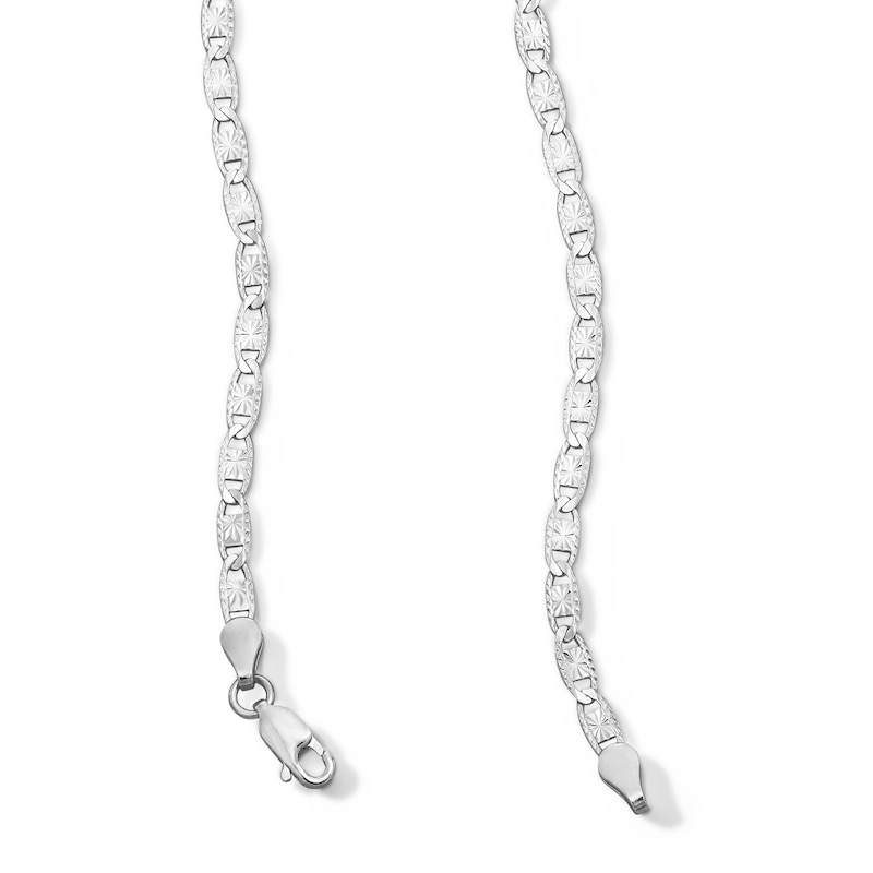 Main Image 3 of 3.2mm Diamond-Cut Valentino Chain Necklace in Solid Sterling Silver - 18”