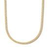 Thumbnail Image 1 of 5.4mm Braided Rope Chain Necklace in Hollow 10K Gold