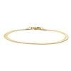 Thumbnail Image 1 of 3.4mm Herringbone Bracelet in Solid 10K Gold - 7.5"