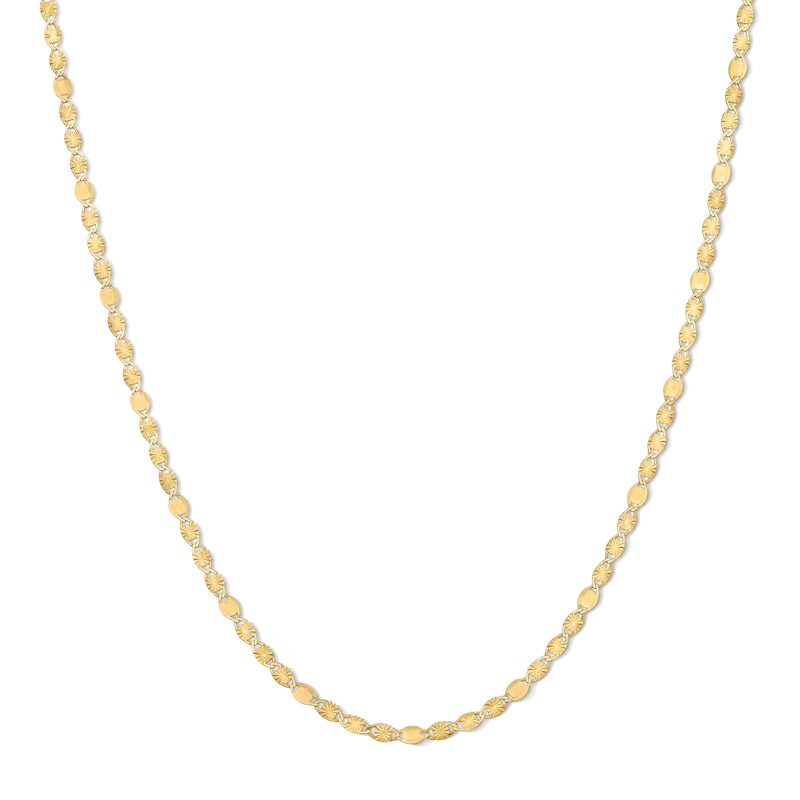 Main Image 1 of 2.2mm Valentino Necklace in Solid 10K Gold