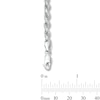 Thumbnail Image 3 of 3.5mm Rope Chain Bracelet in Sterling Silver - 8.5”