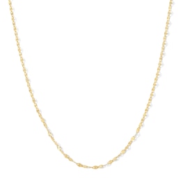 1.5mm Forzatina Chain Necklace in Solid 10K Gold