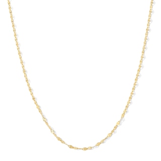 1.5mm Forzatina Chain Necklace in Solid 10K Gold