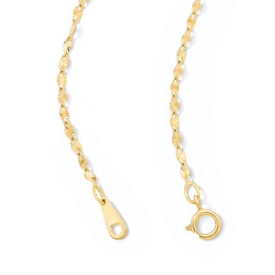 1.5mm Forzatina Chain Necklace in Solid 10K Gold
