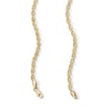 Thumbnail Image 2 of 2.9mm Glitter Rope Chain Necklace in Solid 10K Gold