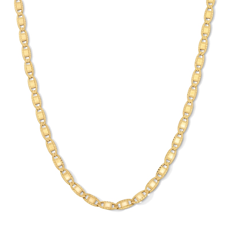 Main Image 1 of 3.3mm Valentino Chain Necklace in Solid 10K Gold - 20"