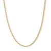 Thumbnail Image 1 of 2.4mm Glitter Rope Chain Necklace in Solid 10K Gold