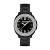 Thumbnail Image 1 of Ladies' Coach Kitt Black Ceramic Analog Watch with Black Dial and Crystal Bezel (Model: 14504564)