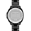 Thumbnail Image 3 of Ladies' Coach Kitt Black Ceramic Analog Watch with Black Dial and Crystal Bezel (Model: 14504564)