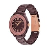 Thumbnail Image 2 of Ladies' Coach Kitt Brown Ceramic Analog Watch with Brown Dial and Crystal Bezel (Model: 14504563)