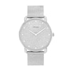 Thumbnail Image 1 of Ladies' Coach Silver-Tone Stainless Steel Analog Watch with Mesh Band (Model: 14504552)