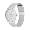 Thumbnail Image 2 of Ladies' Coach Silver-Tone Stainless Steel Analog Watch with Mesh Band (Model: 14504552)