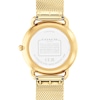 Thumbnail Image 3 of Ladies' Coach Gold-Tone IP Analog Watch with Gold-Tone Dial and Mesh Band (Model: 14504553)