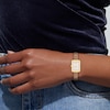 Thumbnail Image 4 of Ladies' Coach Mara Gold-Tone IP Analog Watch with Ivory Dial and Brown Leather Strap (Model: 14504617)