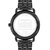Thumbnail Image 3 of Men's Coach Elliott Black Ion-Plated Analog Watch with Black Dial (Model: 14602749)