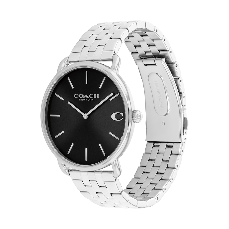 Main Image 2 of Men's Coach Elliott Analog Watch with Black Dial (Model: 14602750)