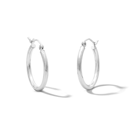 21.0mm Hoop Earrings in Sterling Silver