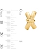 Thumbnail Image 3 of X-Shaped Knot Stud Earrings in 10K Gold