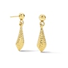Thumbnail Image 1 of Diamond-Cut Drop Earrings in 10K Gold