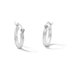 Thumbnail Image 1 of 14.0mm Hoop Earrings in Sterling Silver