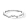 Thumbnail Image 1 of 1/5 CT. T.W. Lab-Grown Diamond Scalloped Contour Band in 14K White Gold (F/VS2)
