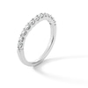 Thumbnail Image 3 of 1/2 CT. T.W. Lab-Grown Diamond Gentle Contour Band in 14K White Gold (F/VS2)