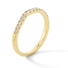 Thumbnail Image 3 of 1/4 CT. T.W. Lab-Grown Diamond Gentle Wave Contour Band in 14K Gold (F/VS2)