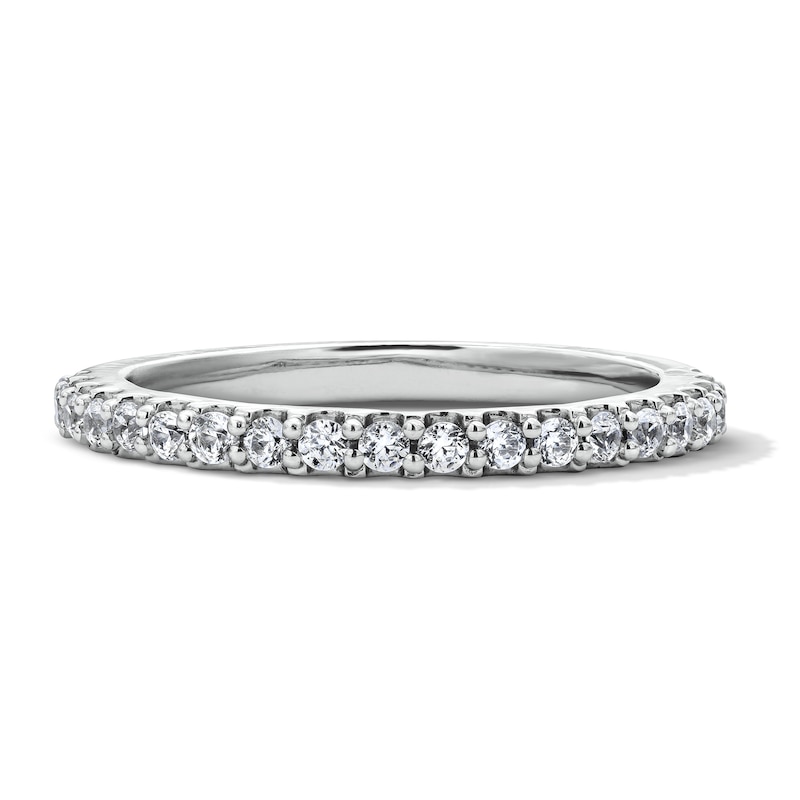 Main Image 1 of 1/3 CT. T.W. Lab-Grown Diamond Anniversary Band in 14K White Gold (F/VS2)