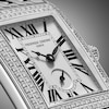 Thumbnail Image 5 of Ladies' Frederique Constant Classics Carrée 1.185 CT. T.W. Diamond Analog Watch with White Dial (Model: FC-235S2CD6B)
