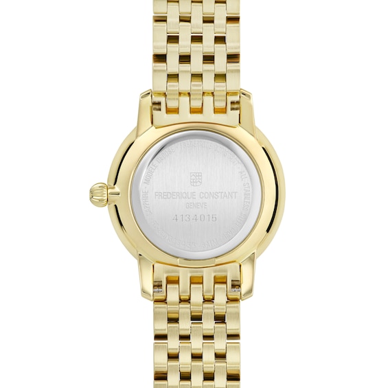 Ladies' Frederique Constant Classics Carrée Analog Watch with White Dial (Model: Fc-235S2C6B)