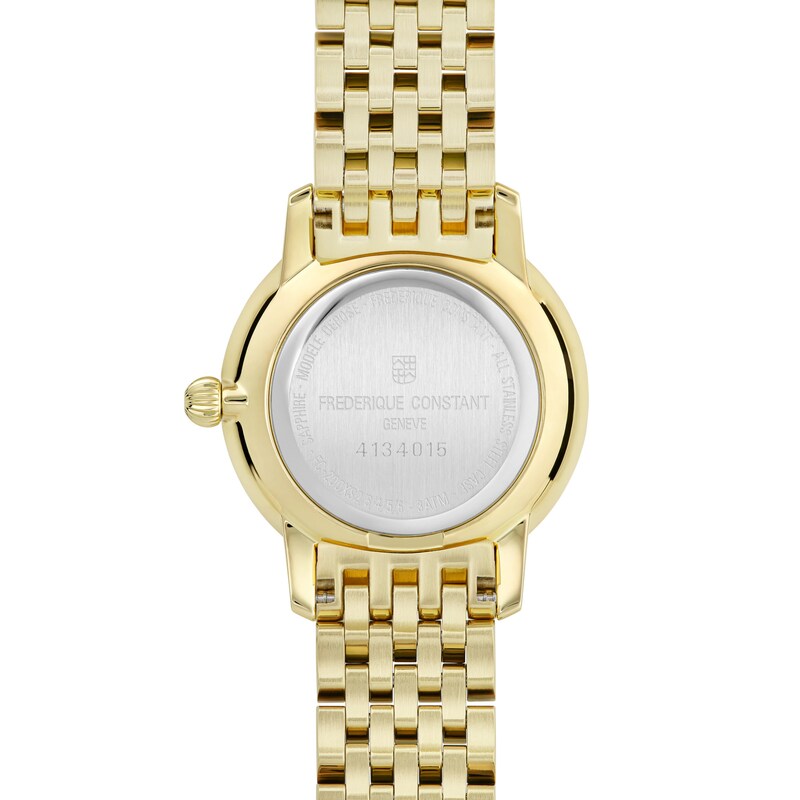 Main Image 3 of Ladies' Frederique Constant Classics Carrée Analog Watch with White Dial (Model: FC-235S2C6B)