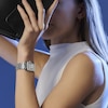 Thumbnail Image 4 of Ladies' Frederique Constant Classics Carrée Analog Watch with White Dial (Model: FC-235S2C6B)