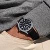 Thumbnail Image 4 of Men's Frederique Constant Classics Index Automatic Watch with Black Dial and Black Leather Strap (Model: FC-303NB5B6)