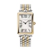 Thumbnail Image 1 of Ladies' Frederique Constant Classics Carrée Two-Tone Analog Watch with Mother-of-Pearl Dial (Model: FC-200MPW2AC3B)