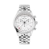 Thumbnail Image 1 of Men's Frederique Constant Classics Chronograph Watch with White Dial and Black Leather Strap (Model: FC-296SW5B6)