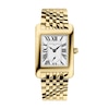 Thumbnail Image 1 of Ladies' Frederique Constant Classics Carrée Gold-Tone IP Analog Watch with White Dial (Model: (Model: FC-235S2C5B)