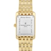 Thumbnail Image 3 of Ladies' Frederique Constant Classics Carrée Gold-Tone IP Analog Watch with White Dial (Model: (Model: FC-235S2C5B)